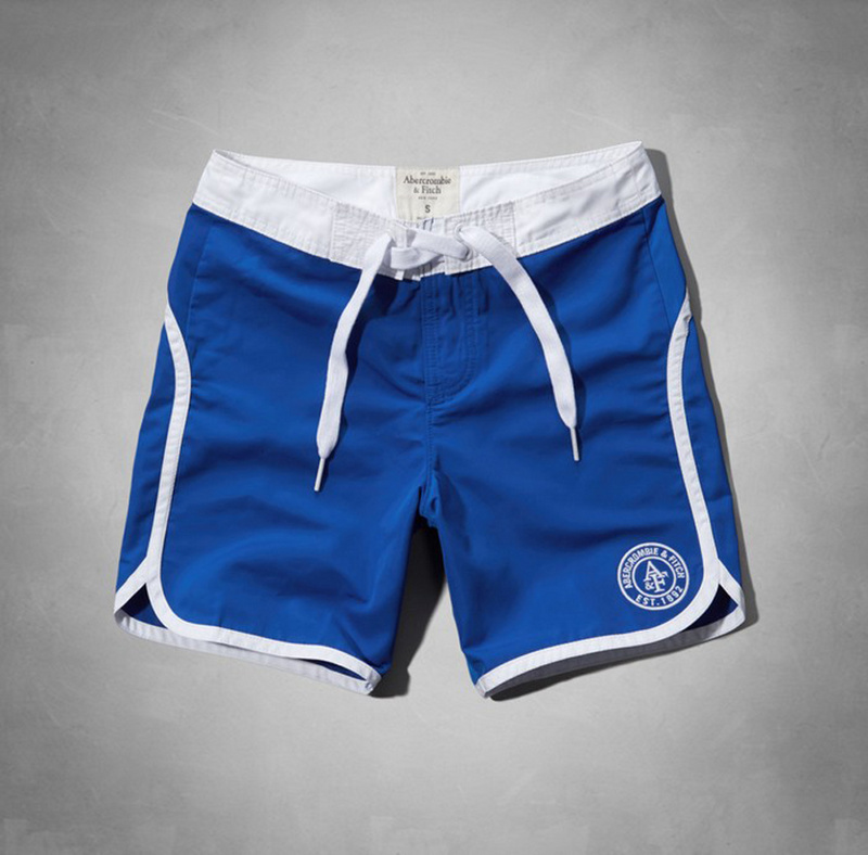 Abercrombie Fitch Hombres Prep Encajar Nado Patalón Corto AF7622